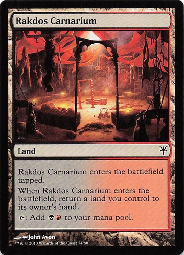 Rakdos carnarium common - rakdos,