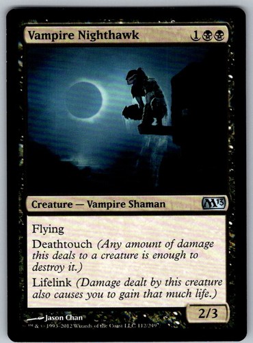 Mtg tcg vampire nighthawk - mtg, 12