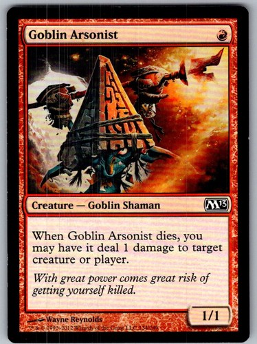Mtg goblin arsonist 42 - mtg,