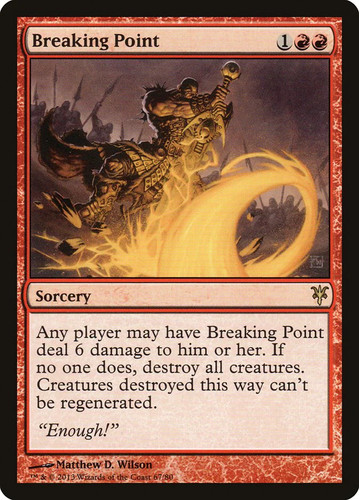 Breaking point mtg duel - breaking,