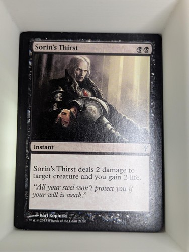 Sorin thirst common duel - thirst,