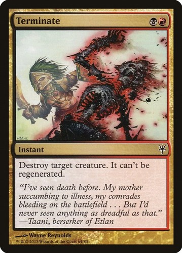 Terminate duel decks - terminate, sorin