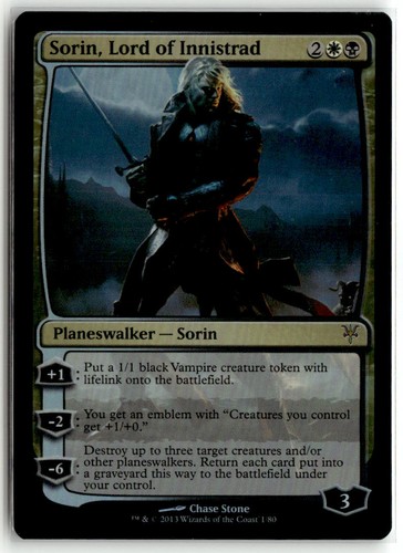 Sorin lord innistrad - innistrad, foil