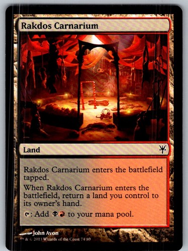 Mtg tcg rakdos - rakdos, 74