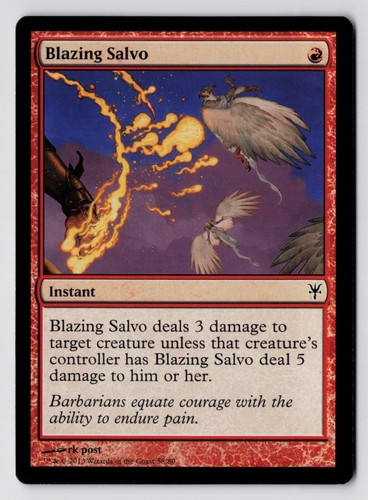 Blazing salvo duel - -, 58