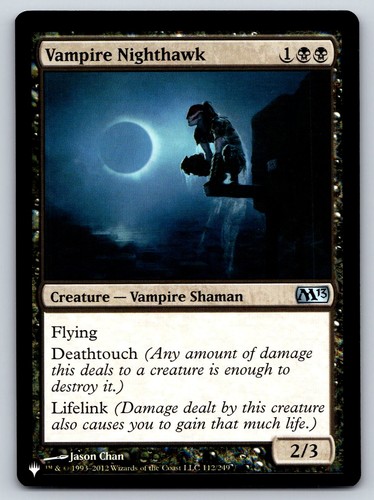 Vampire nighthawk mtg - vampire, 12