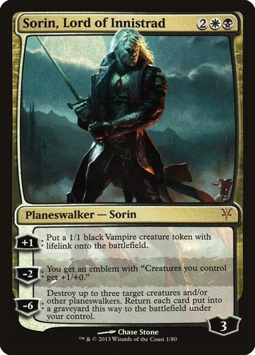 Sorin lord innistrad foil - sorin,