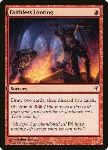 Mtg faithless looting - faithless, looting-