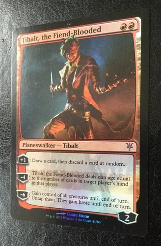 Foil tibalt the fiend - the, fiend-blooded