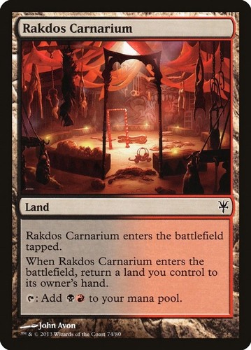 Rakdos carnarium ddk - nm, 74